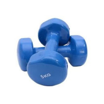 Exercise Dumbbell Set Of 2, 5 Kg Each