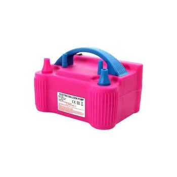 Multifunctional Electric Balloon Pump Pink/Blue, 195 x 155 x 125Mm