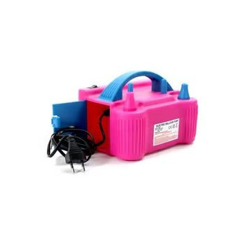 Multifunctional Electric Balloon Pump Pink/Blue, 195 x 155 x 125Mm