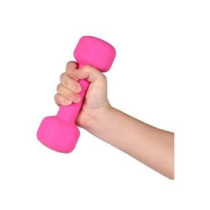 2-Piece Vinyl Dumbbell Set, 2 Kg Each