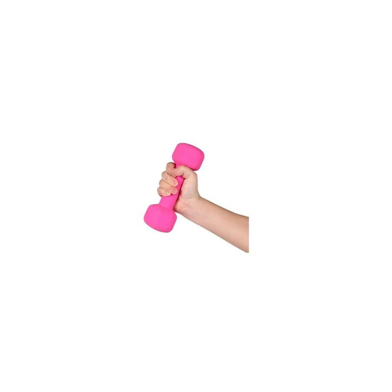 2-Piece Vinyl Dumbbell Set, 2 Kg Each