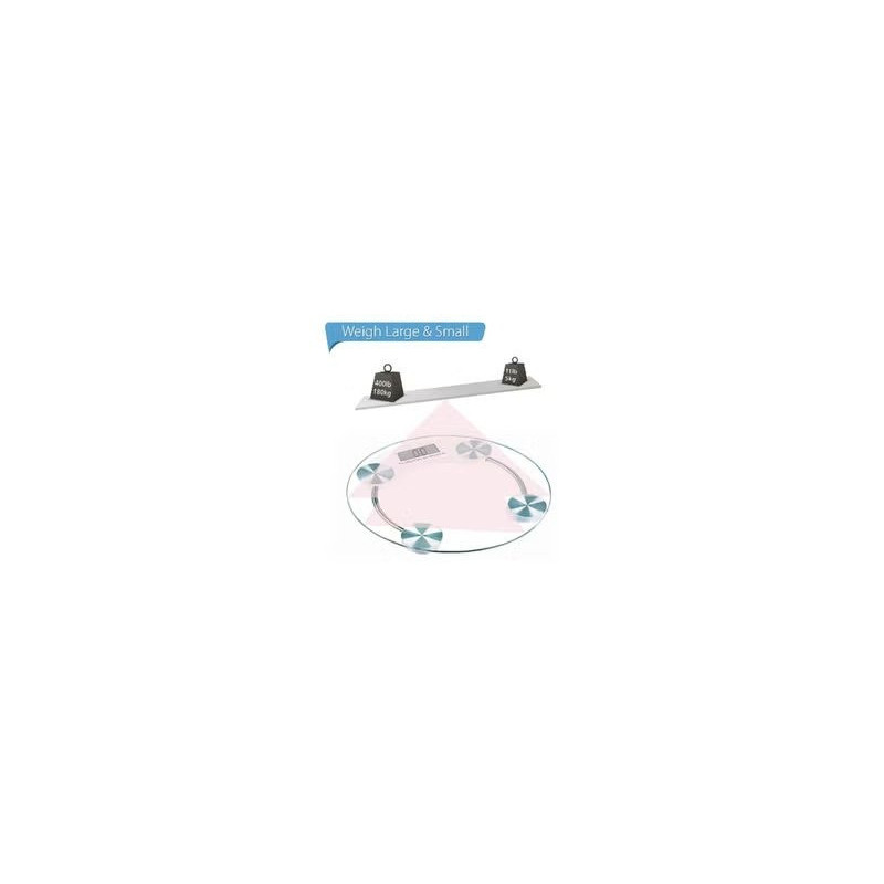 Weighing Scale With Digital Display, Silver Colour