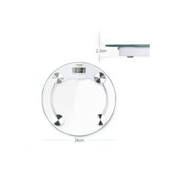 Weighing Scale With Digital Display, Silver Colour