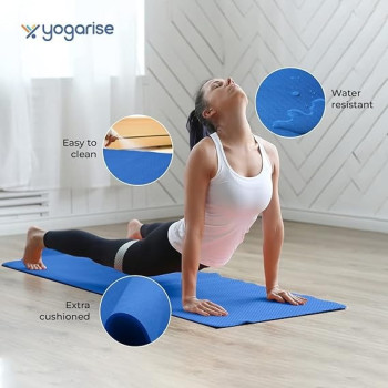 Sapu Yoga Mat 183 x 61 x 0.6cm, Blue Colour