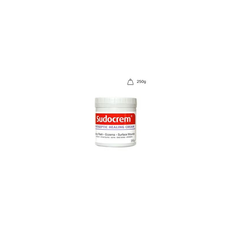 Sudocrem Water-Repellent Base Antiseptic Healing Cream For Nappy Rash And Minor Skin, 250 Grams-2724465302292