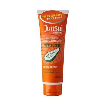 Junsui Whitening Papaya Facial Scrub, 100Grams