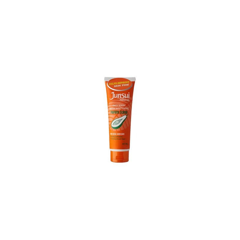 Junsui Whitening Papaya Facial Scrub, 100Grams