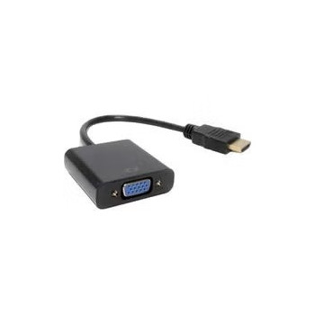 Vga Female To Hdmi Male Cable Adapter, Black Colour