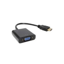 Vga Female To Hdmi Male Cable Adapter, Black Colour