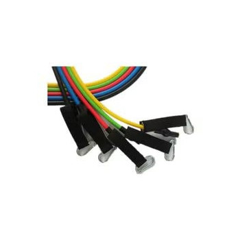 Resistance Bands Set, Exercise Bands For Women And Men-5 Multi Colour Bands, Handles, Ankle Straps, Non-Slip Door Anchor And Carry Bag, Ideal Travel Fitness