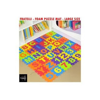 Fratellie Alphabetic Puzzle Mats, Multicolour