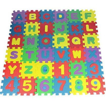 Fratellie Alphabetic Puzzle Mats, Multicolour