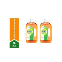 Dettol Antiseptic Disinfectant, 1L, Pack Of 2