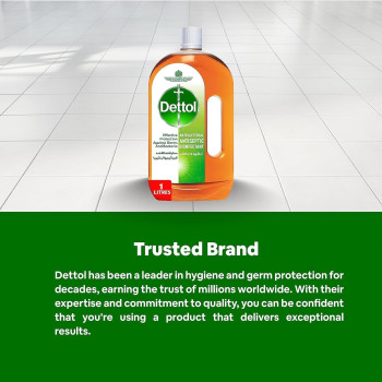 Dettol Antiseptic Disinfectant, 1L, Pack Of 2