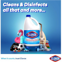 Clorox Liquid Bleach Original Household Cleaner And Disinfectant, 470 ml