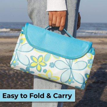 Foldable Waterproof Outdoor Picnic Mat, 2 x 1.5 x 1m, Multicolour