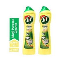 Jif 2-Piece Lemon With Microparticles Drain Cleaner, 500 ml