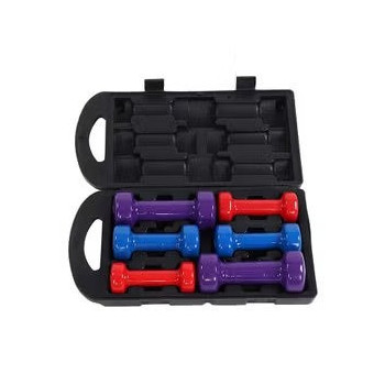 Exercise Dumbbell Set, Multicolour, 10 Kg