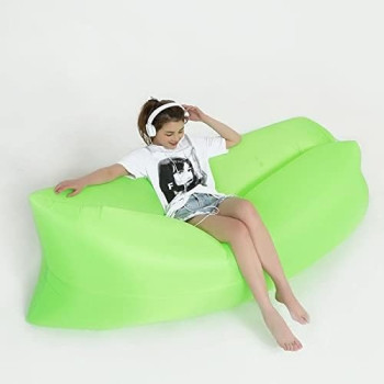 Outdoor Camping Bed For Camping, Beach, Park And Backyard , Yellow Colour