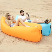 Outdoor Camping Bed For Camping, Beach, Park And Backyard , Yellow Colour