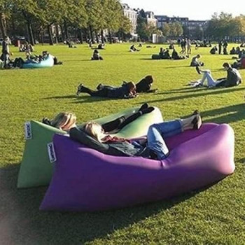 Outdoor Camping Bed For Camping, Beach, Park And Backyard , Yellow Colour