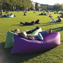 Outdoor Camping Bed For Camping, Beach, Park And Backyard , Yellow Colour