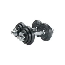 Set Of 2 Exercise Rubber Dumbbells, 15 Kg