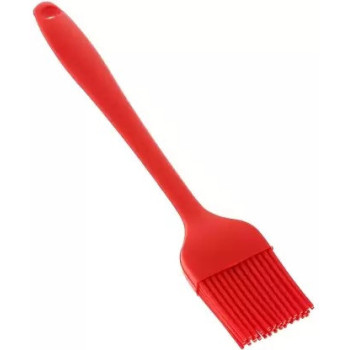 Basting Pastry Grilling Bbq Meat Oil Brushes Red Colou, 26 x 1 x 5Centimeter