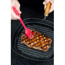 Basting Pastry Grilling Bbq Meat Oil Brushes Red Colou, 26 x 1 x 5Centimeter