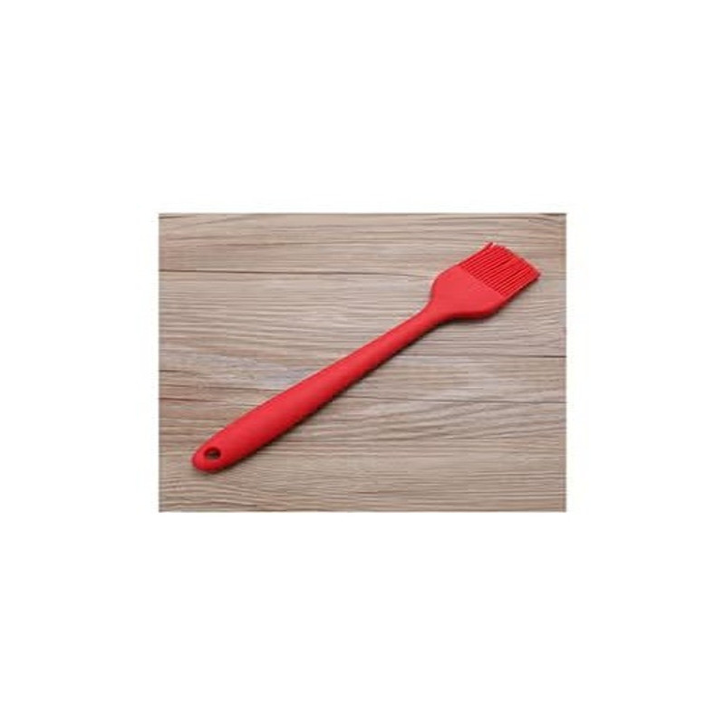 5-Piece Silicone Brush Baking Bbq Brush Red Colour, 20 x 10 x 10cm