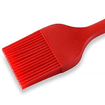 5-Piece Silicone Brush Baking Bbq Brush Red Colour, 20 x 10 x 10cm
