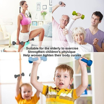 Classical Head Vinyl Dumbbell Set Of 2, Colour Purple, 4 Kg Each