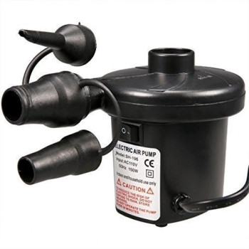 Portable Electric Air Pump, Black Colour