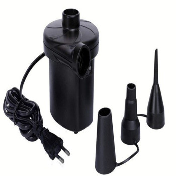 Portable Electric Air Pump, Black Colour