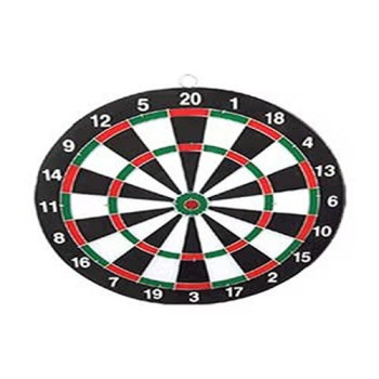 Throwing Dartboard 17 Inch, Multicolour