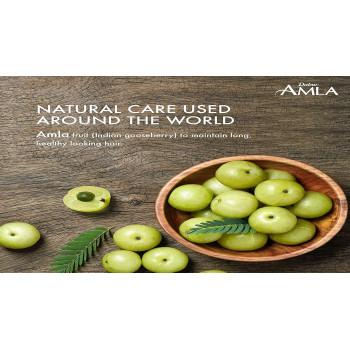 Dabur A mla Hair Oil With Natural Extracts Promotes Nourishment For Long, Strong And Dark Hair, 180.0 ml