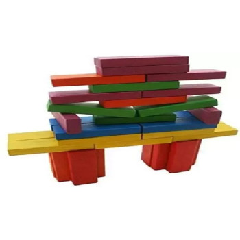 Jenga Wooden Toy- Building And Construction Toys Accessories, 48 Pcs