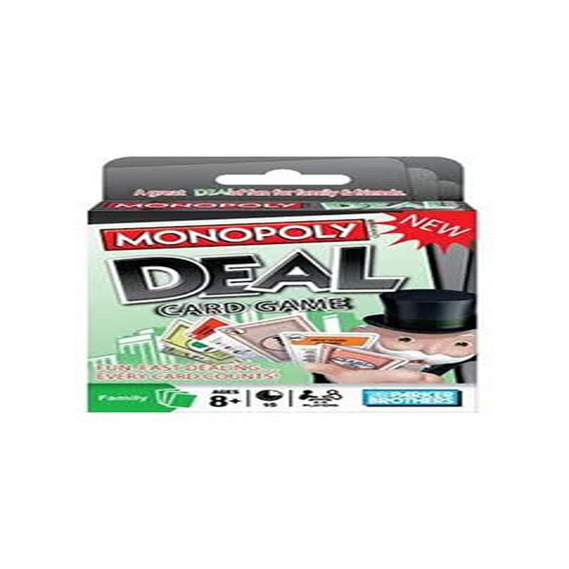 Monopoly Deal Game Multicolor, Age 5+ Years