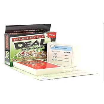 Monopoly Deal Game Multicolor, Age 5+ Years