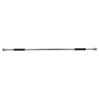 Door Fitness Bar 1.2m, Silver/Black Colour