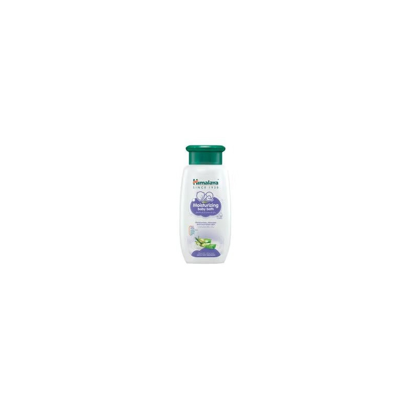 Himalaya Moisturizing Baby Bath With Olive Oil And Aloe Vera, 400 ml-Moisturizes, Cleanses And Nourishes Skin