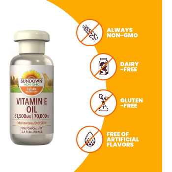 Sundown Naturals Vitamin E Oil, 75ml