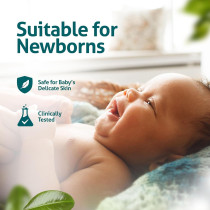 Himalaya Gentle Baby Bath With Chickpea And Green Gram, Free From Parabens, 200 ml