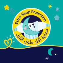 Pampers Baby-Dry Night Diapers For Extra Sleep Protection, Size 4, 10-15 Kg, 12 Diaper Count