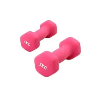 2-Piece Dumbbell Set, 5 Kg...