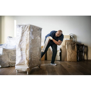 6-Roll Stretch Film Wrap, Clear Colour