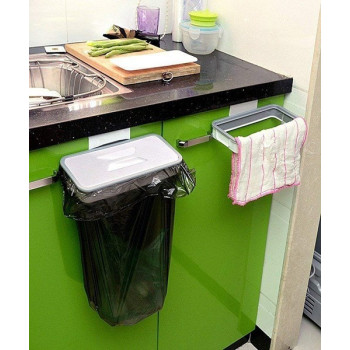 Trash Bag Holder White Colour, 5 x 20cm