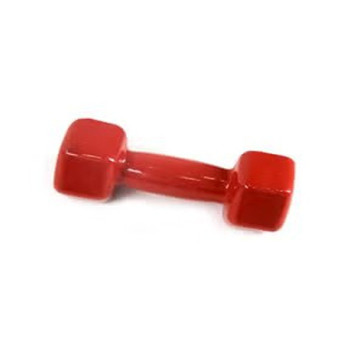 1- Piece Dumbbell, 2 Kg, Red Colour