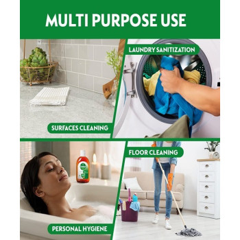 Dettol Pack Of 2 Antiseptic Disinfectant Liquid Orange, 500 ml