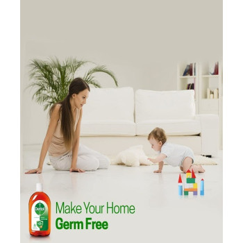 Dettol Pack Of 2 Antiseptic Disinfectant Liquid Orange, 500 ml